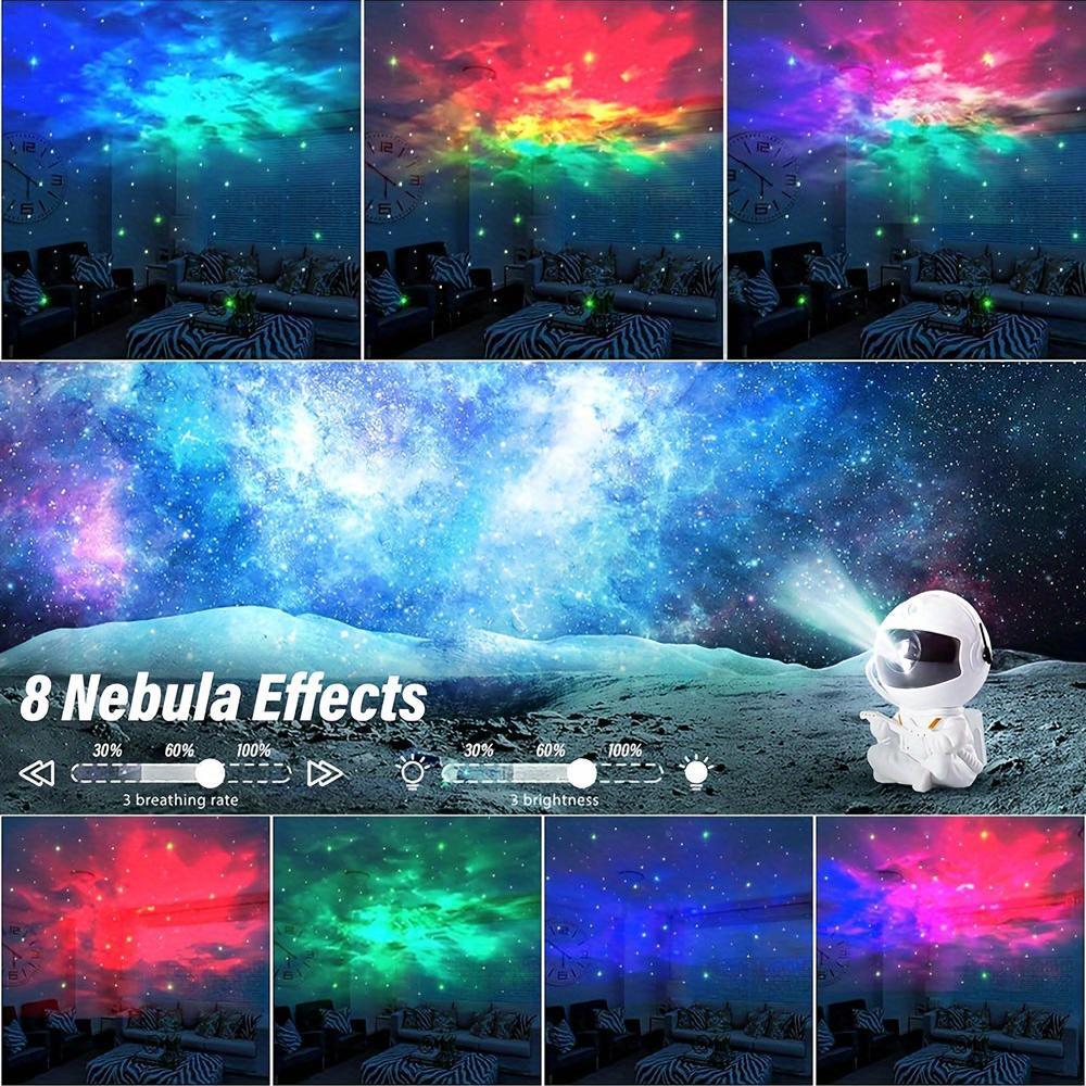 Astronaut Galaxy Star Projector With Guitar - Usb Powered, Perfect For Parties & Spaces, Ideal Gift For Teens & Adults