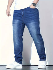 Stretch Jeans - Fashionable, Comfortable, and Versatile Denim Pants with Pockets for Daily Wear, Perfect for All Seasons