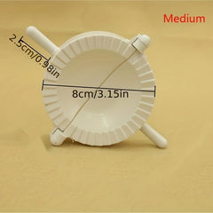 3pcs Diameter 7-10cm Manual Bag Dumpling Maker Plastic Dumpling Mold Quick Dumpling Clip