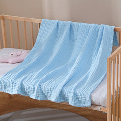 Baby's Plain Color Cotton Gauze Bath Towel