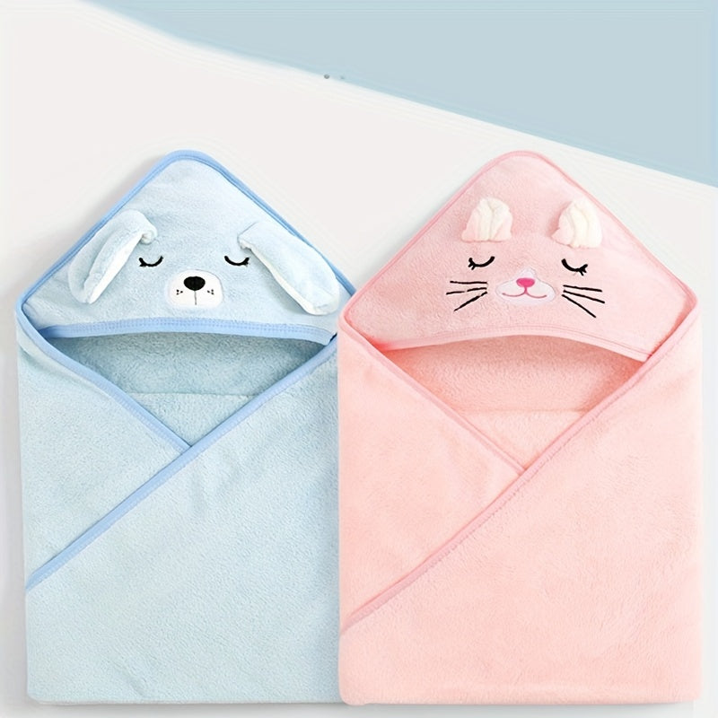 Super Soft & Absorbent Baby Bath Towel & Robe - Perfect for Your Little One, Christmas Halloween Thanksgiving Gift