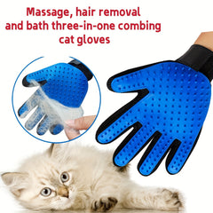 1pc Grooming Gloves For Pets, Massage And Hair Removal, Bathing And Massage Comb Gloves