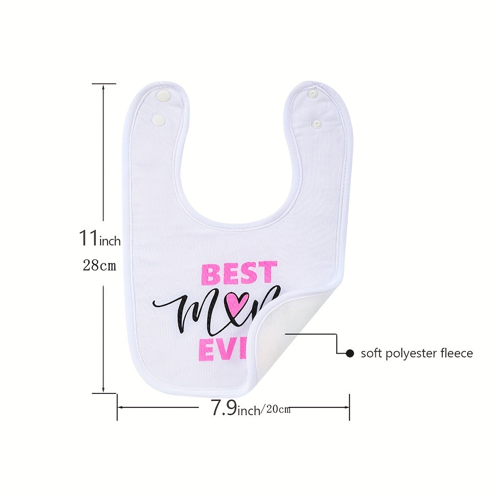 3pcs Baby Bibs: Keep Your Little One Clean & Stylish During Teething!