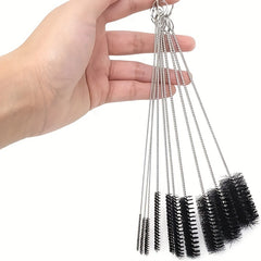 10pcs/set Different Sized Brushes, Reusable Cleaner Brushes Kit - Easy To Use Pipe Cleaners For Tumblers Sippy Cups Bottles