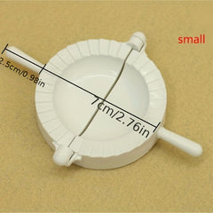 3pcs Diameter 7-10cm Manual Bag Dumpling Maker Plastic Dumpling Mold Quick Dumpling Clip