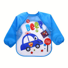 Cartoon Waterproof Smock, Soft Feeding Bib, Great Christmas Halloween Thanksgiving Day Gift, New Year's Gift, Valentine's Day Gift