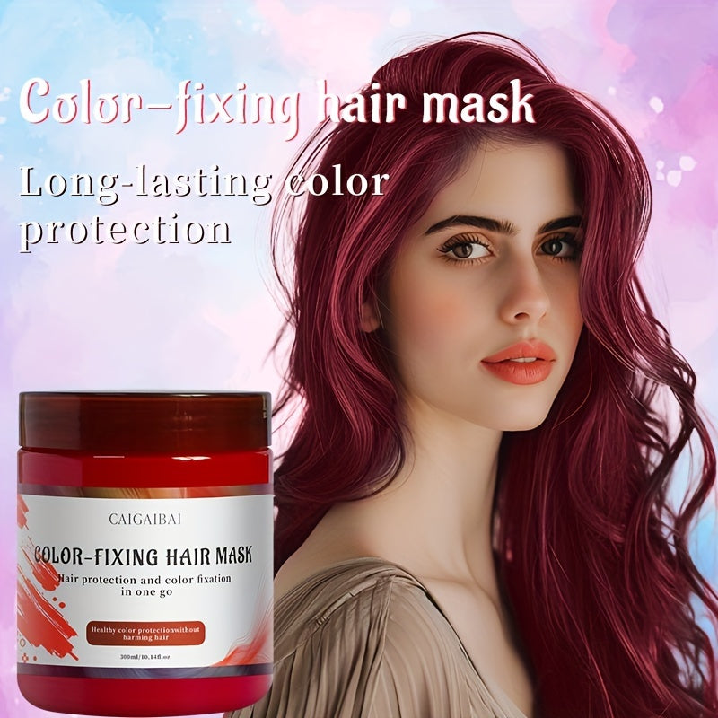 Color-Fixing Hair Mask: Hair Protection and Color Fixation in One Go - Deep Conditioner for Normal Hair Texture