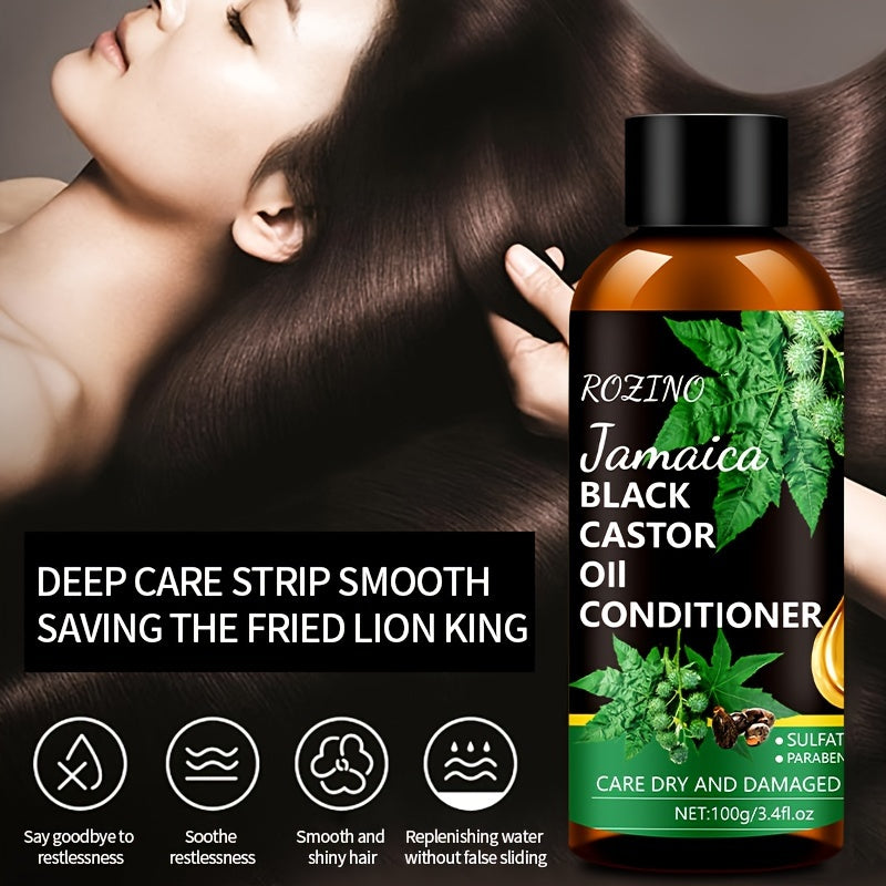 100g Jamaican Black Castor Oil Hair Conditioner, Moisturizes And Strengthens Hair, Hair Care Conditioner For All Hair Types