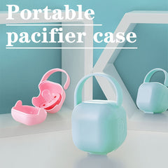 Portable Pacifier Case, Cute Anti-drop Pacifier Holder, Christmas Halloween Thanksgiving Day Easter New Year's Gift