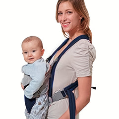 Ultimate Comfort Front Baby Carrier with Buckle Closure - Soft Polycotton, Ergonomic Design, Ideal for Holidays & Everyday Use