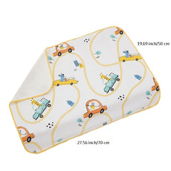 Baby Cotton Diaper Pad, Waterproof Breathable Washable Diaper Pad For 0-2 Years Old