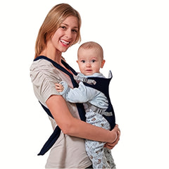 Ultimate Comfort Front Baby Carrier with Buckle Closure - Soft Polycotton, Ergonomic Design, Ideal for Holidays & Everyday Use