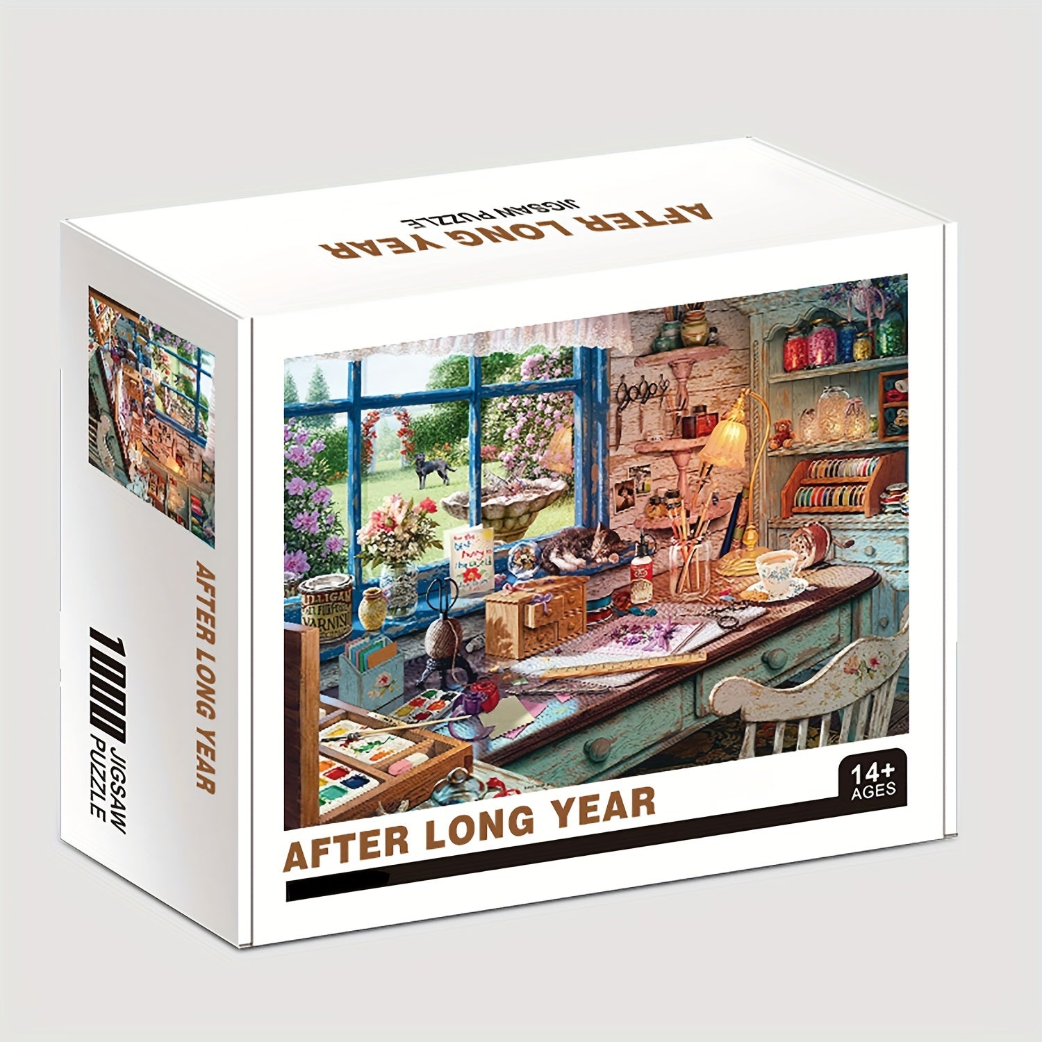 "After Long Year" 1000 Pieces Jigsaw Puzzle: A 70cm x 50cm (27.5" x 19.7") Large, Rectangular, Paper Puzzle for Adults, Suitable for Ages 14 and Up. Perfect for a relaxing, intellectual activity.