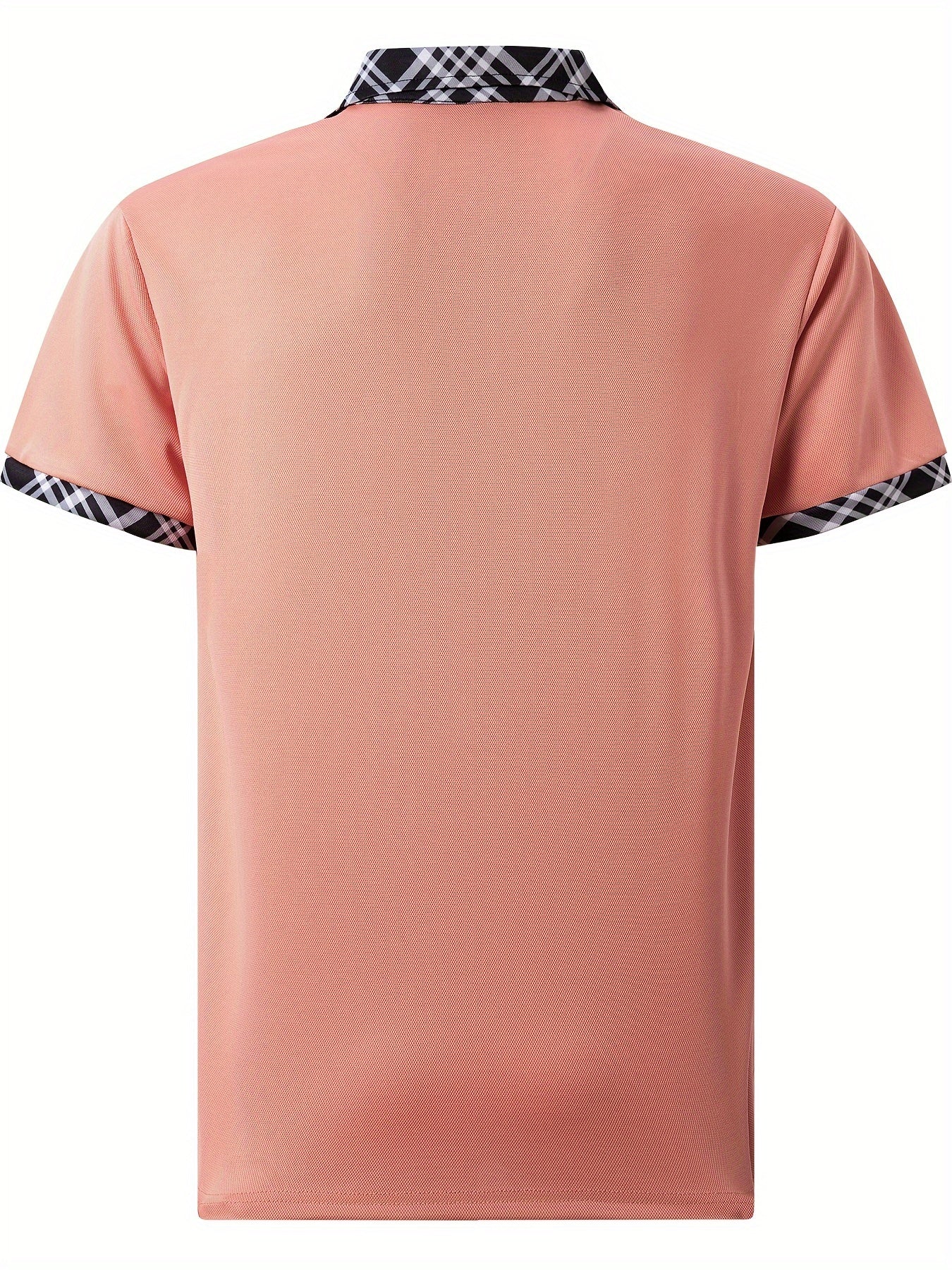 Moisture-Wicking Mens V-Neck Golf Shirt - Lightweight & Comfortable Regular Fit - Stylish Short Sleeve for Summer Casual Wear - Premium Mens Clothing