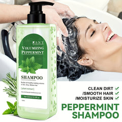 500ml Rosemary Peppermint Shampoo - Deep Cleansing, Strengthens Hair, Healthy Hair Penetrates Root To Tip