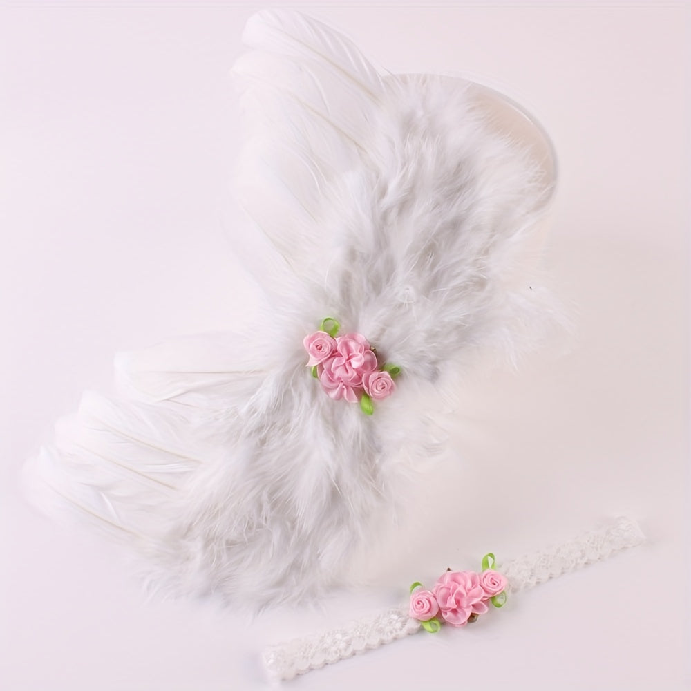 Enchanting Baby Angel Wings - Soft & Safe for Precious Photos - Perfect Festive Gift for Christmas, Halloween & Thanksgiving - Create Unforgettable Memory Keepsakes