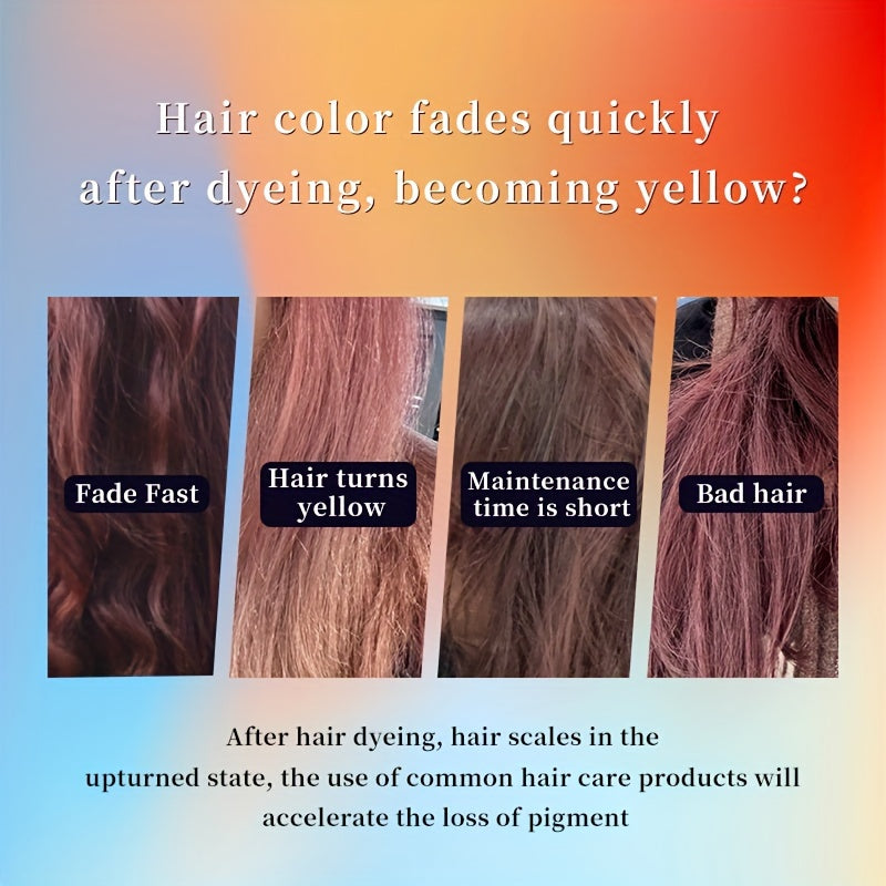 Color-Fixing Hair Mask: Hair Protection and Color Fixation in One Go - Deep Conditioner for Normal Hair Texture