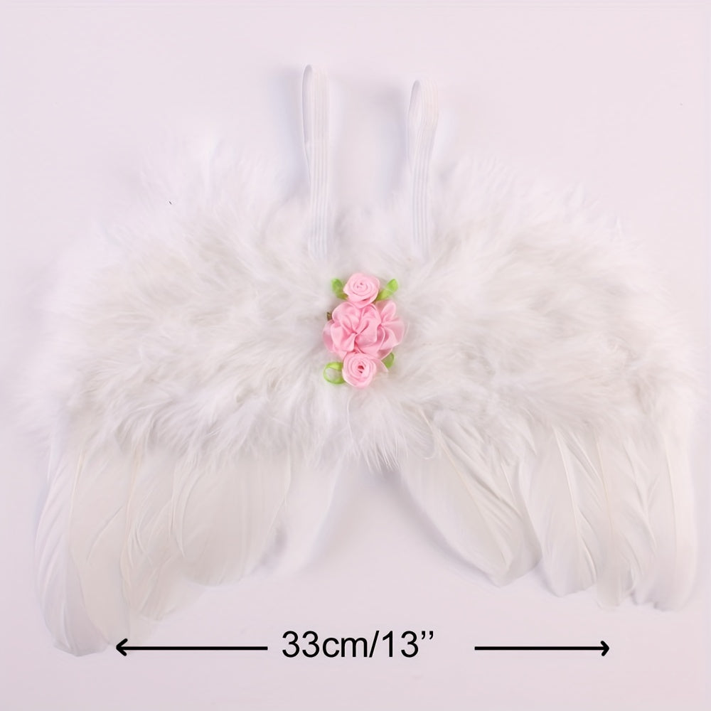 Enchanting Baby Angel Wings - Soft & Safe for Precious Photos - Perfect Festive Gift for Christmas, Halloween & Thanksgiving - Create Unforgettable Memory Keepsakes