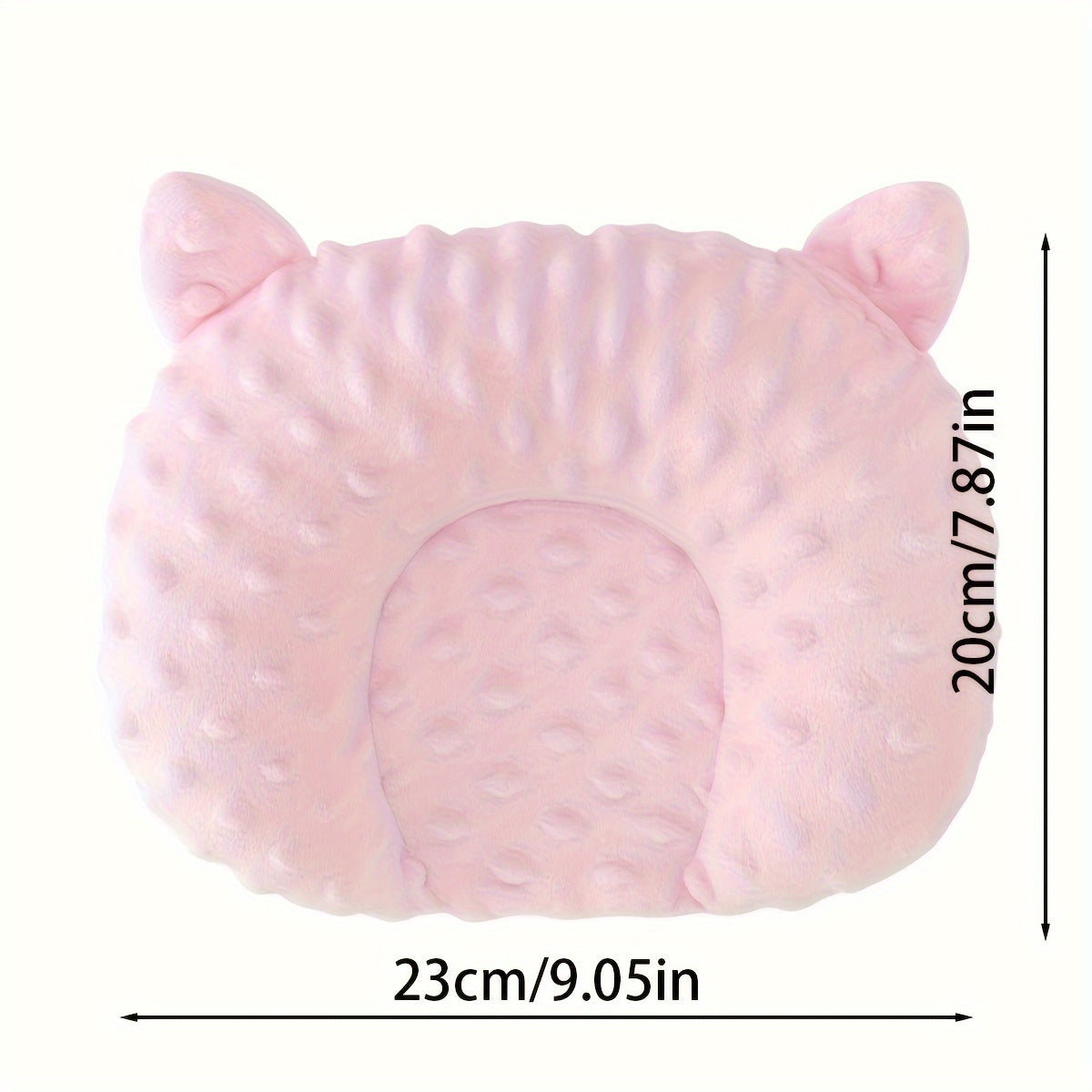 1pc Beanie Velvet U-shaped Pillow, Soft And Comfortable Pillow, Suitable For Stroller, Cute Shaped Pillow