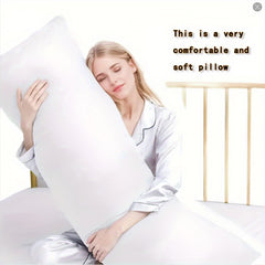 1pc Soft Body Support Pillow, Cotton Multifunctional Pillow With Zipper Closure