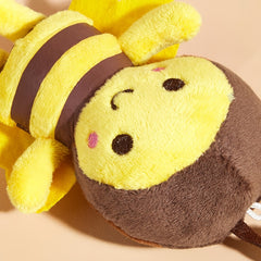 Interactive Bee Plush Toy for Dogs and Cats - Soft and Durable Pet Chew Toy for Playtime and Training - Kerala Elegance