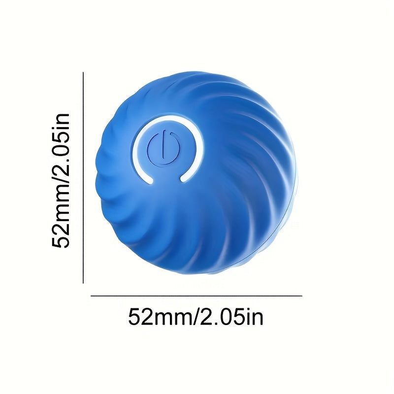 Intelligent Jumping Ball, Electric Charging Cat And Dog Toy, Self-rolling Pet Dog Toy Ball, Electric Intelligent Pet Ball, Pet Grinding Teeth Toy Gravity Jumping Ball Toy For Small Dogs - Kerala Elegance