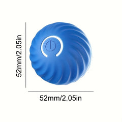 Intelligent Jumping Ball, Electric Charging Cat And Dog Toy, Self-rolling Pet Dog Toy Ball, Electric Intelligent Pet Ball, Pet Grinding Teeth Toy Gravity Jumping Ball Toy For Small Dogs - Kerala Elegance