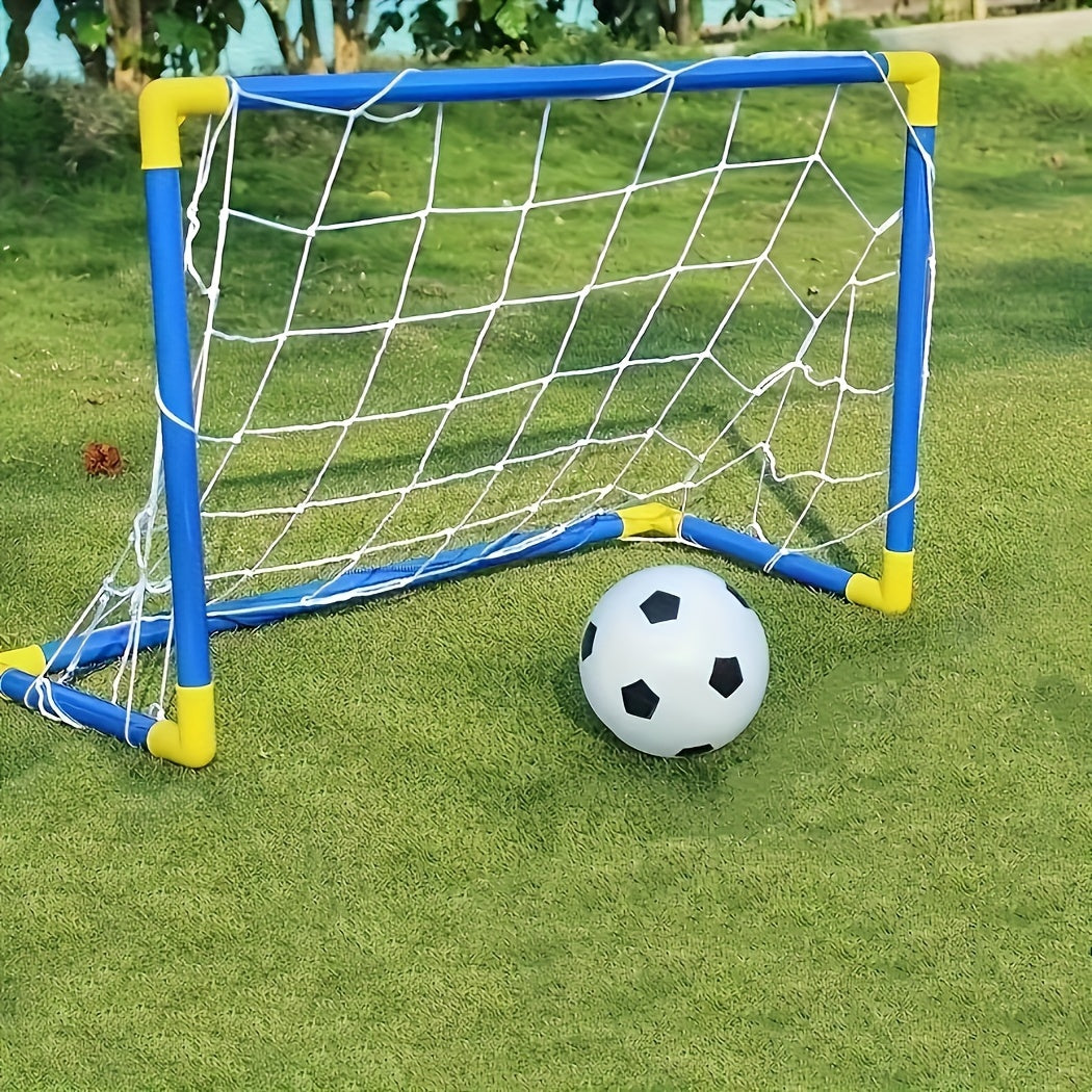 Portable Plastic Detachable Soccer Goal Set For Dogs - Outdoor Sports & Exercise Toy - Kerala Elegance