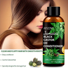 100g Jamaican Black Castor Oil Hair Conditioner, Moisturizes And Strengthens Hair, Hair Care Conditioner For All Hair Types