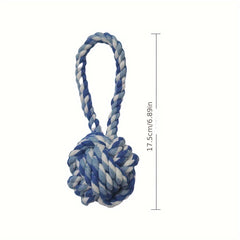 15X Dog Rope Chew Toys Kit Tough Strong Knot Ball Pet Puppy Cotton Teething Toy - Kerala Elegance