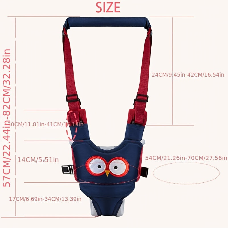 Baby Walking Harness, Cotton Breathable Mesh Walking Harness, Adjustable Baby Walking Helper