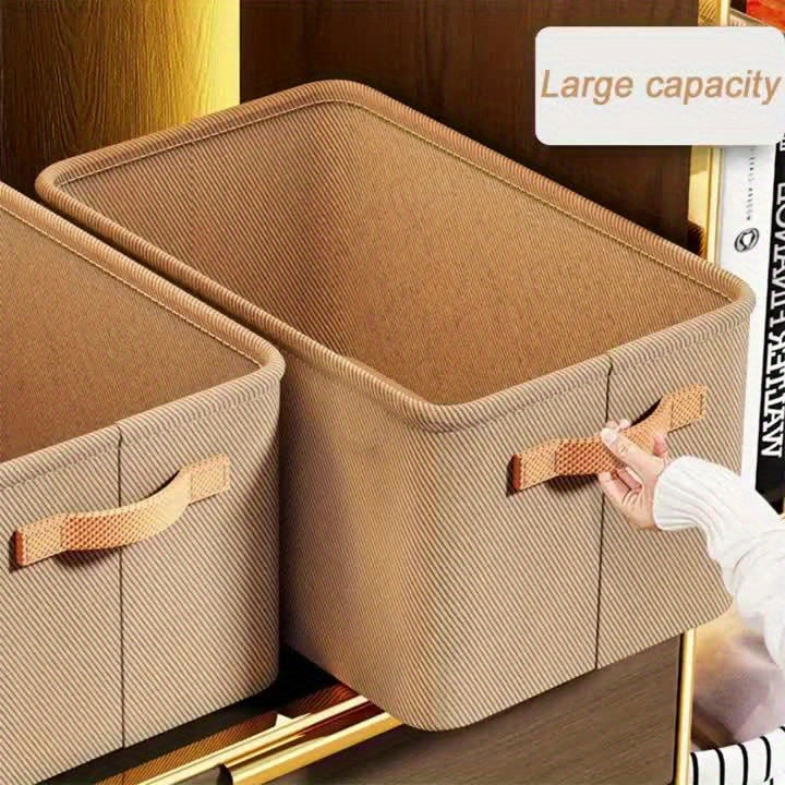 Khakis 35X25X22Cm / 13.77X9.84X8.66In: Sturdy Drawer Organizers for Clothes, Pants, And Diapers - Suitable for Ages 14 And Up