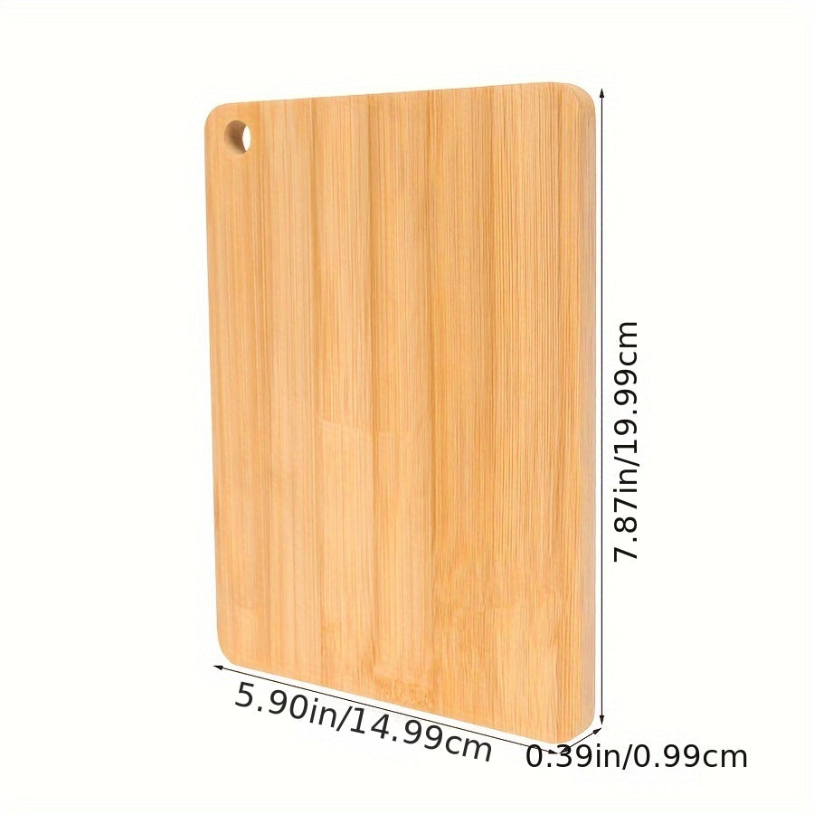 Royal Craft Bamboo Cutting Board Set, With Juice Groove - Thick Chopping Block For Meat & Vegetables, Easy-Grip Handle, Perfect For Kitchen & Dining, Ideal For Christmas/Ramadan/Respect For The Aged Day, Food-Safe Material