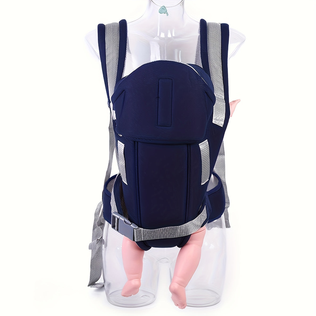 Multifunctional Large Baby Carrier, Breathable Thickened Baby Backpack Style Carrier