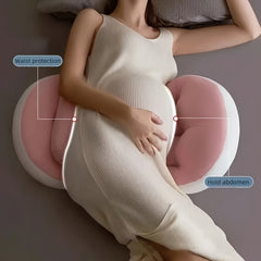 Pregnancy Pillow: Adjustable, Soft, and Suitable for Back, Legs, and Belly - Perfect for Expectant Mothers