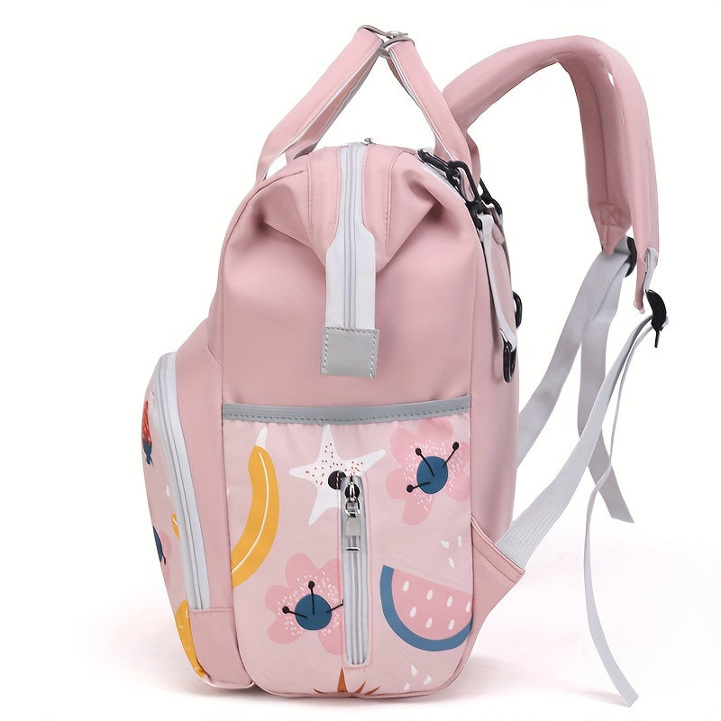 New Strawberry Multifunctional Fashion Travel Multifunctional Mommy Bag Handbag Backpack