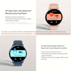 The Smartwatch Features AI Voice, Wireless Calling, Message Notifications, Calorie Tracking, Step Counting, And Various Exercise Modes Suitable For Fitness And Outdoor Activities.