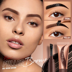 Tattoo Brow Gel, Peel-off Semi-permanent, Even Dyeing, Long Lasting Eyebrow Makeup Up To 5 Days