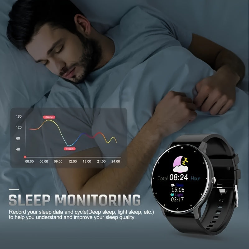 The Smartwatch Features AI Voice, Wireless Calling, Message Notifications, Calorie Tracking, Step Counting, And Various Exercise Modes Suitable For Fitness And Outdoor Activities.