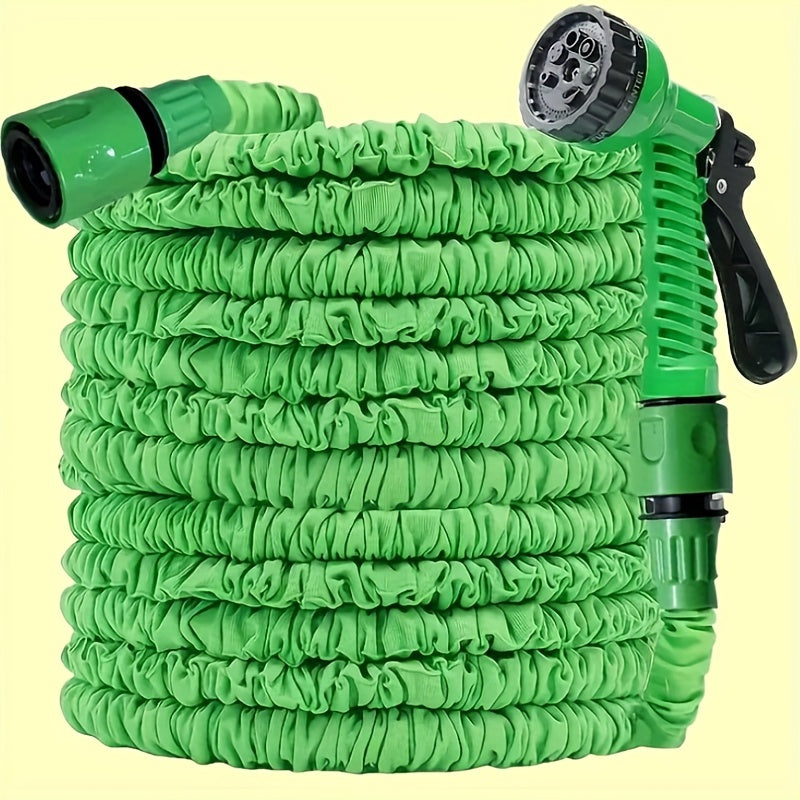 Versatile Expandable Garden Hose - 25Ft/50Ft/75Ft/100Ft, 3/4" Diameter - Perfect For Car Wash, Pet Bathing & Watering Tools