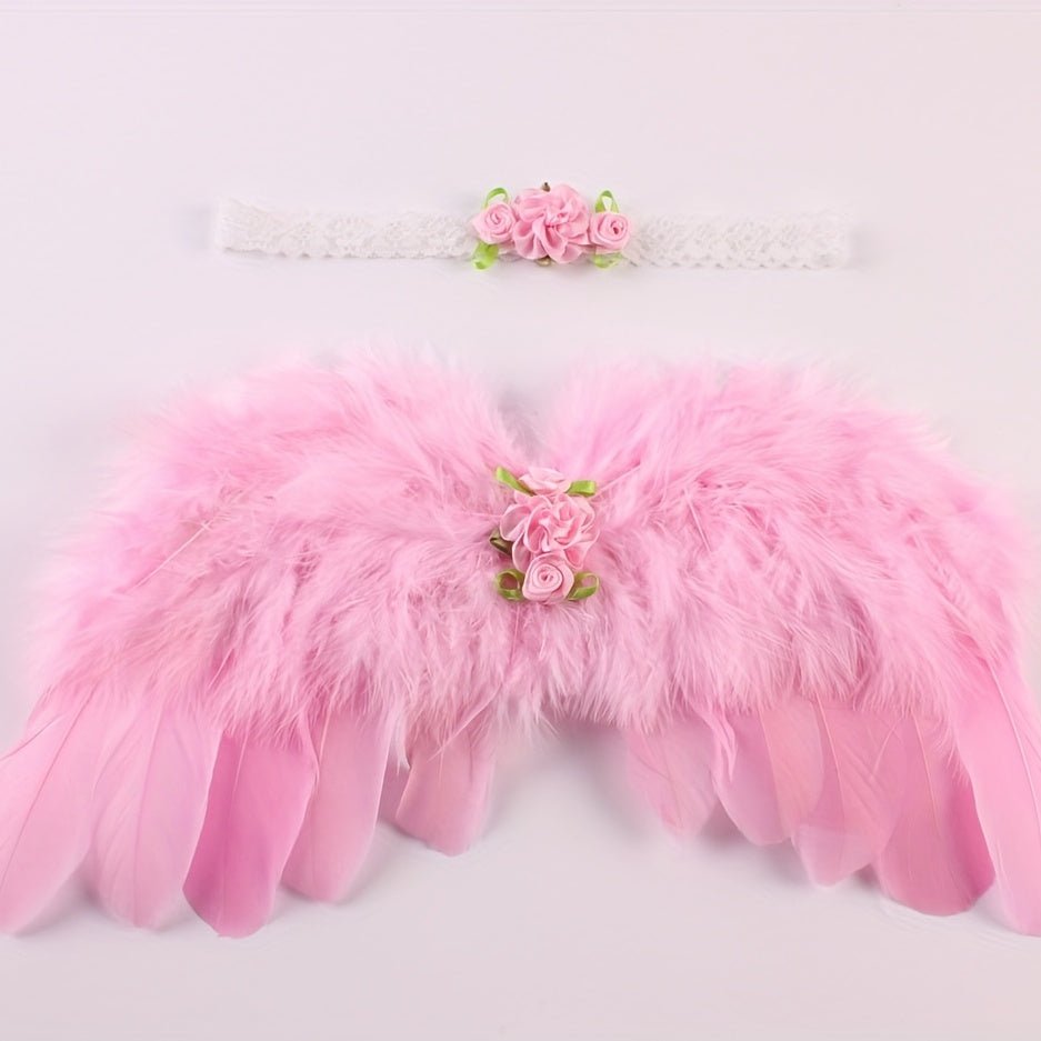 Enchanting Baby Angel Wings - Soft & Safe for Precious Photos - Perfect Festive Gift for Christmas, Halloween & Thanksgiving - Create Unforgettable Memory Keepsakes