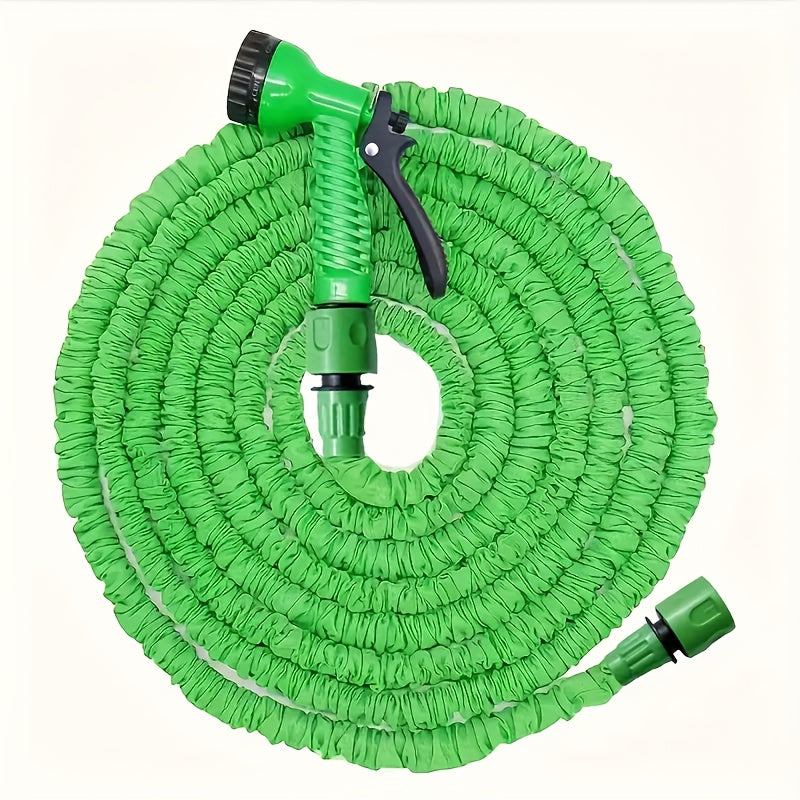 Versatile Expandable Garden Hose - 25Ft/50Ft/75Ft/100Ft, 3/4" Diameter - Perfect For Car Wash, Pet Bathing & Watering Tools