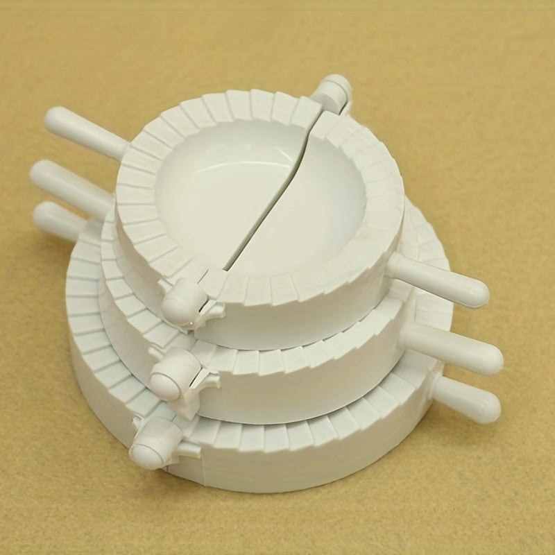 3pcs Diameter 7-10cm Manual Bag Dumpling Maker Plastic Dumpling Mold Quick Dumpling Clip