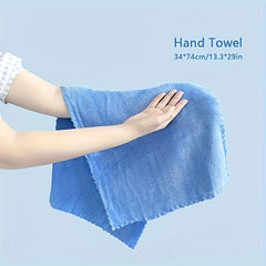 5pcs Hand Towels, Soft & Absorbent Microfiber Coral Velvet Towels For Gym, Shower, Spa, Quick Drying Hand Towel