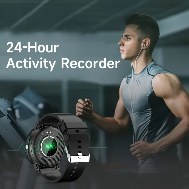 The Smartwatch Features AI Voice, Wireless Calling, Message Notifications, Calorie Tracking, Step Counting, And Various Exercise Modes Suitable For Fitness And Outdoor Activities.