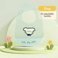 Super-Soft Ultra-Thin Silicone Baby Bibs - Highly Durable, Leakproof, Waterproof for Mess-Free Meals