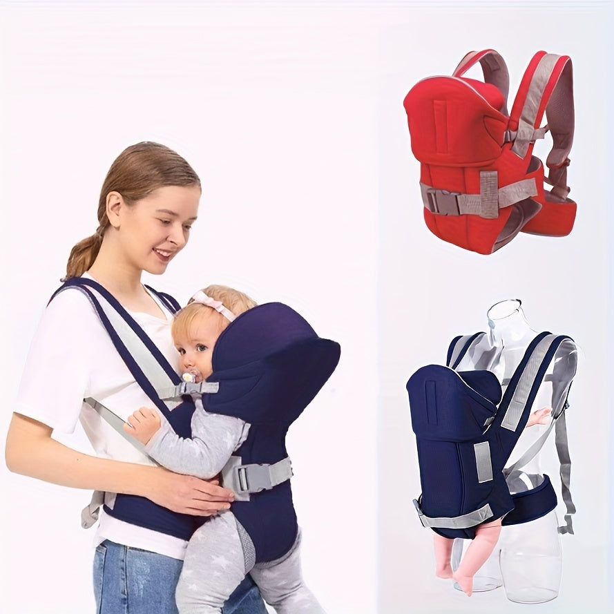 Multifunctional Large Baby Carrier, Breathable Thickened Baby Backpack Style Carrier