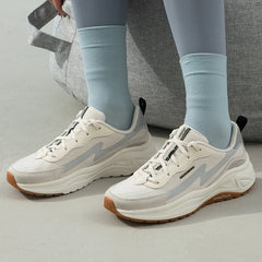 Skechers/Skechers women's shoes thick-soled retro dad shoes cushioning sports shoes casual shoes