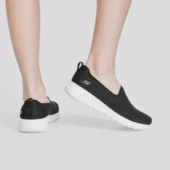 Skechers Women Shoes GO WALK Slip-on Outdoor Sports Running Shoes Women's Spring Summer Breathable Lightweight Walking Sneakers