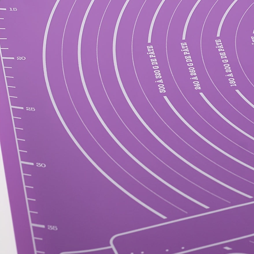 1pc Pastry Mat, Non Stick Baking Mat Non Stick Rolling Dough With Measurements, Kneading Mat, Counter Mat, Dough Rolling Mat, Pie Crust Mat